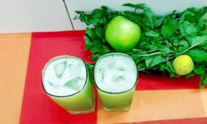 Natural Green Apple Mojito Recipe Without Soda Water