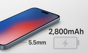 iPhone 17 Air: World’s Thinnest at 5.5mm with 2,800mAh Silicon-Anode Battery