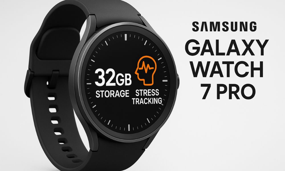 Read more about the article Samsung Galaxy Watch 7 Pro: Massive 32GB Storage and Advanced Stress Tracking