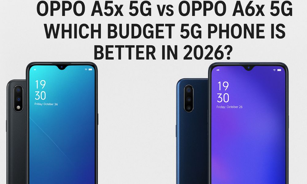 OPPO A5x 5G vs OPPO A6x 5G: Which Budget 5G Phone Is Better in 2026?