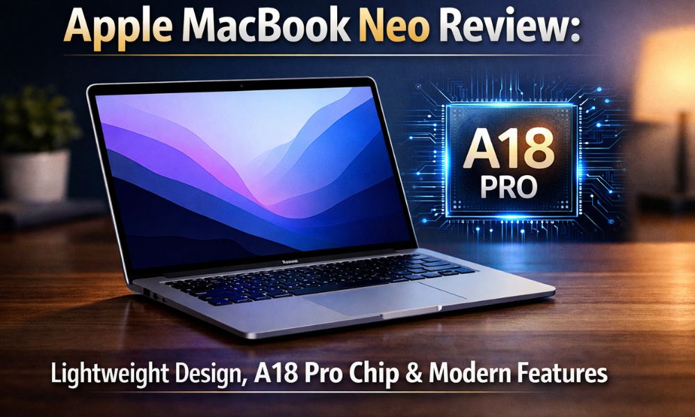 Apple MacBook Neo Review: Lightweight Design, A18 Pro Chip & Modern Features
