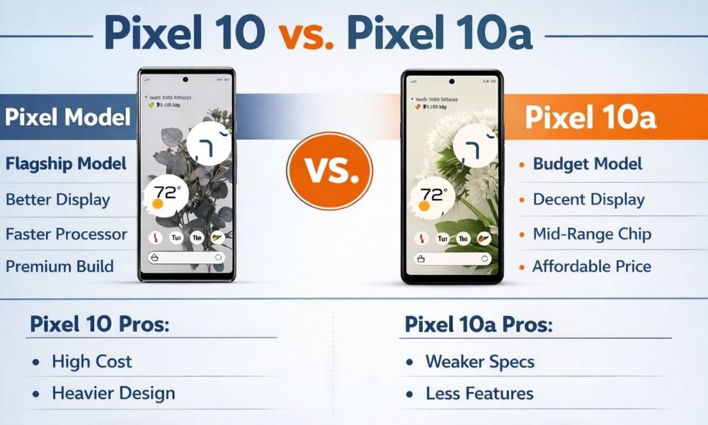 Is There a Major Difference Between Pixel 10 and Pixel 10a? Which One Is Worth Buying?
