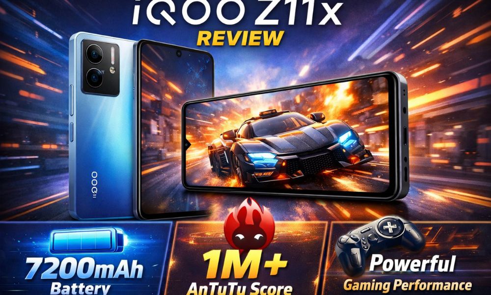 iQOO Z11x Review: 7200mAh Battery, 1M+ AnTuTu Score & Powerful Gaming Performance