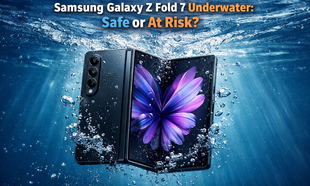 Can the Samsung Galaxy Z Fold 7 Survive Underwater, or Is It at Risk?