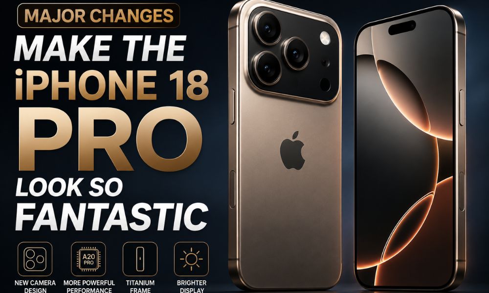 Major Changes Make the iPhone 18 Pro Look So Fantastic