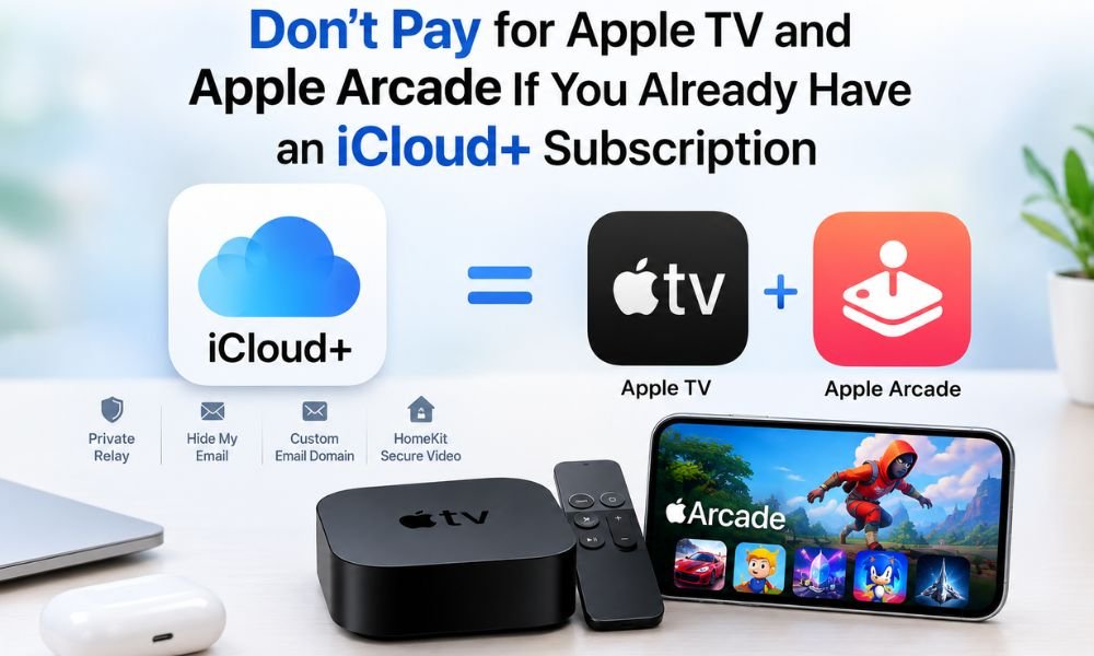 Don't Pay for Apple TV and Apple Arcade If You Already Have an iCloud+ Subscription